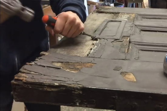 South Gate-wooden-door-repair